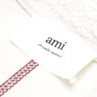 AMI Paris Capispalla in Cotone in Bianco