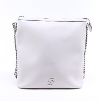 Karl Lagerfeld Borsa a tracolla in Pelle in Bianco