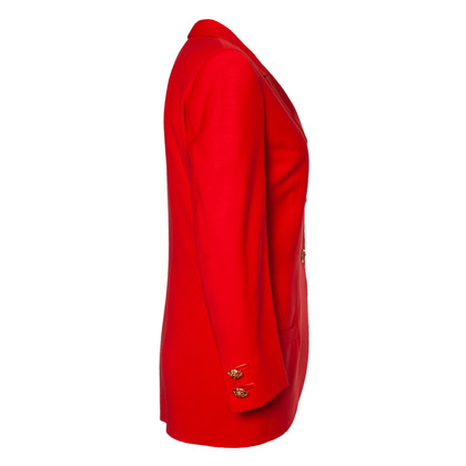 Gianni Versace Jacket/Coat Wool in Red