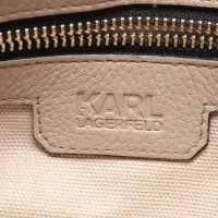 Karl Lagerfeld Shoulder bag Leather in Brown