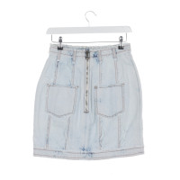 Balmain Skirt Cotton in Blue