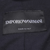 Emporio Armani Giacca/Cappotto in Viscosa in Blu