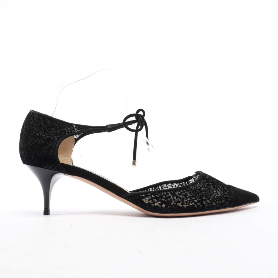 Jimmy Choo Pumps/Peeptoes en Cuir en Noir