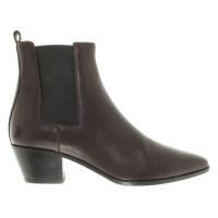 Yves Saint Laurent Ankle boots in dark brown