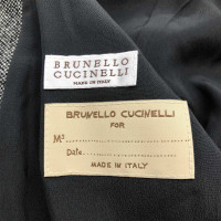 Brunello Cucinelli Veste/Manteau en Laine en Gris