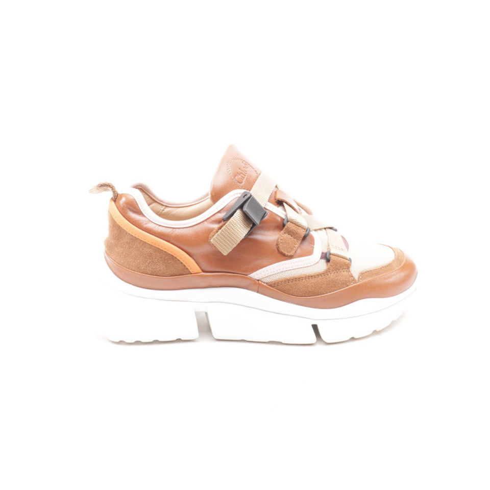 Chloé Trainers Leather in Brown