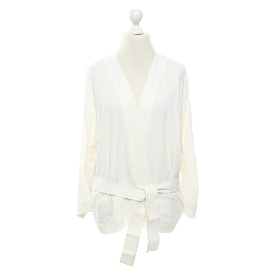 Comptoir Des Cotonniers Jacke/Mantel aus Baumwolle in Weiß