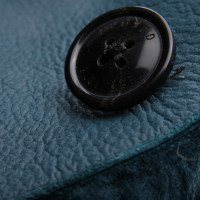 Closed Jacke/Mantel aus Leder in Blau