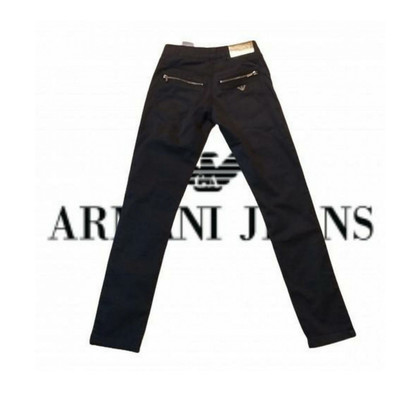 Armani Trousers Cotton in Blue