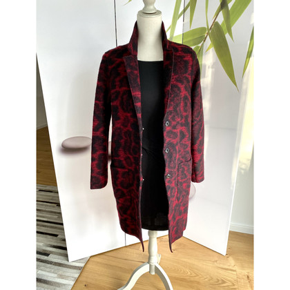 Set Giacca/Cappotto in Lana in Rosso