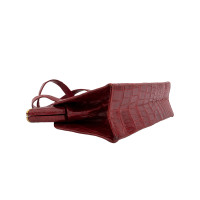 Collection Privée Handbag Leather in Red