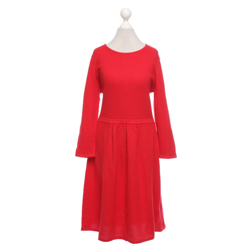 Hobbs Kleid aus Baumwolle in Rot
