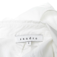 Sandro top in white