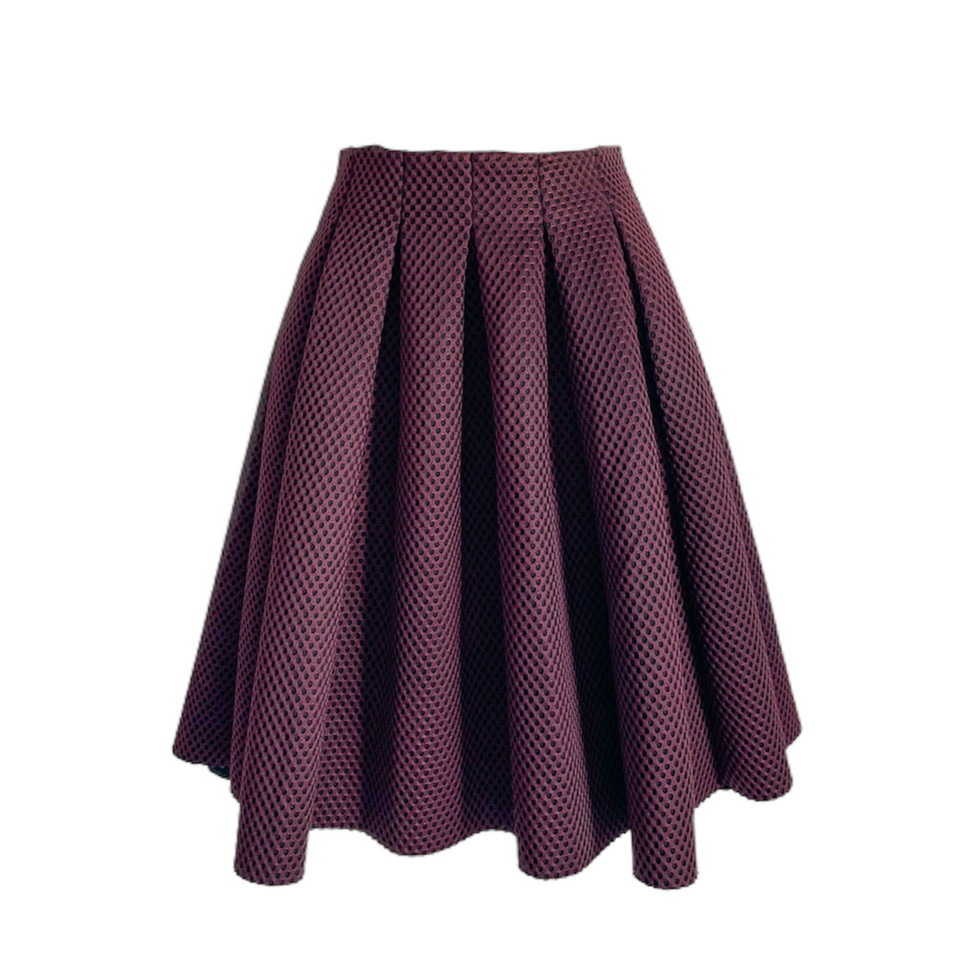 Maje Skirt in Bordeaux