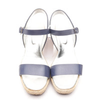 Hogan Sandals Leather in Blue