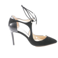 Jimmy Choo Pumps/Peeptoes aus Leder in Schwarz