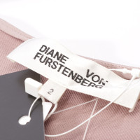 Diane Von Furstenberg Robe en Soie en Rose/pink