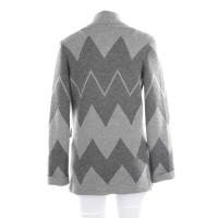 Emporio Armani Jacke/Mantel aus Wolle in Grau