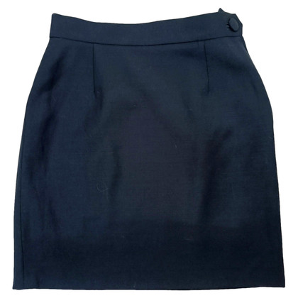 Moschino Cheap And Chic Skirt Wool in Blue
