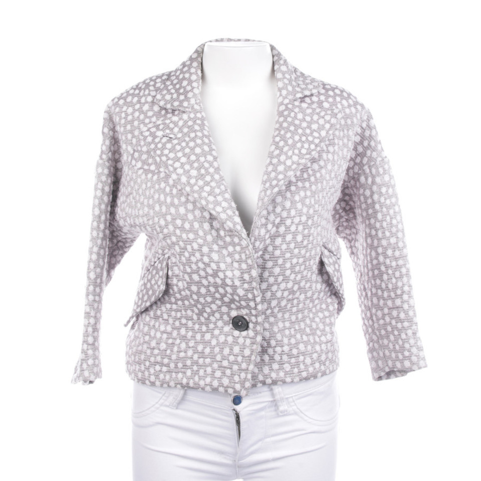 Isabel Marant Jacket/Coat Cotton in Silvery