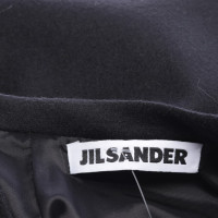 Jil Sander Dress Wool in Black