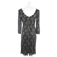 Diane Von Furstenberg Robe en Viscose en Noir