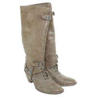 Belstaff Lace ankle boots with gaiters