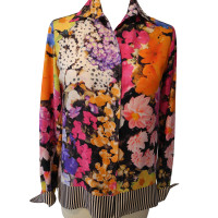 Etro Silk blouse with floral pattern