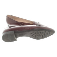 Tod's Loafers in Bordeaux