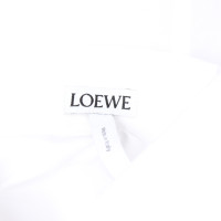 Loewe Top en Coton en Blanc