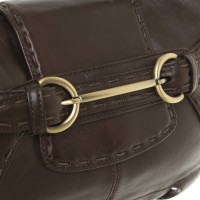 Hugo Boss Handtasche aus Leder in Braun