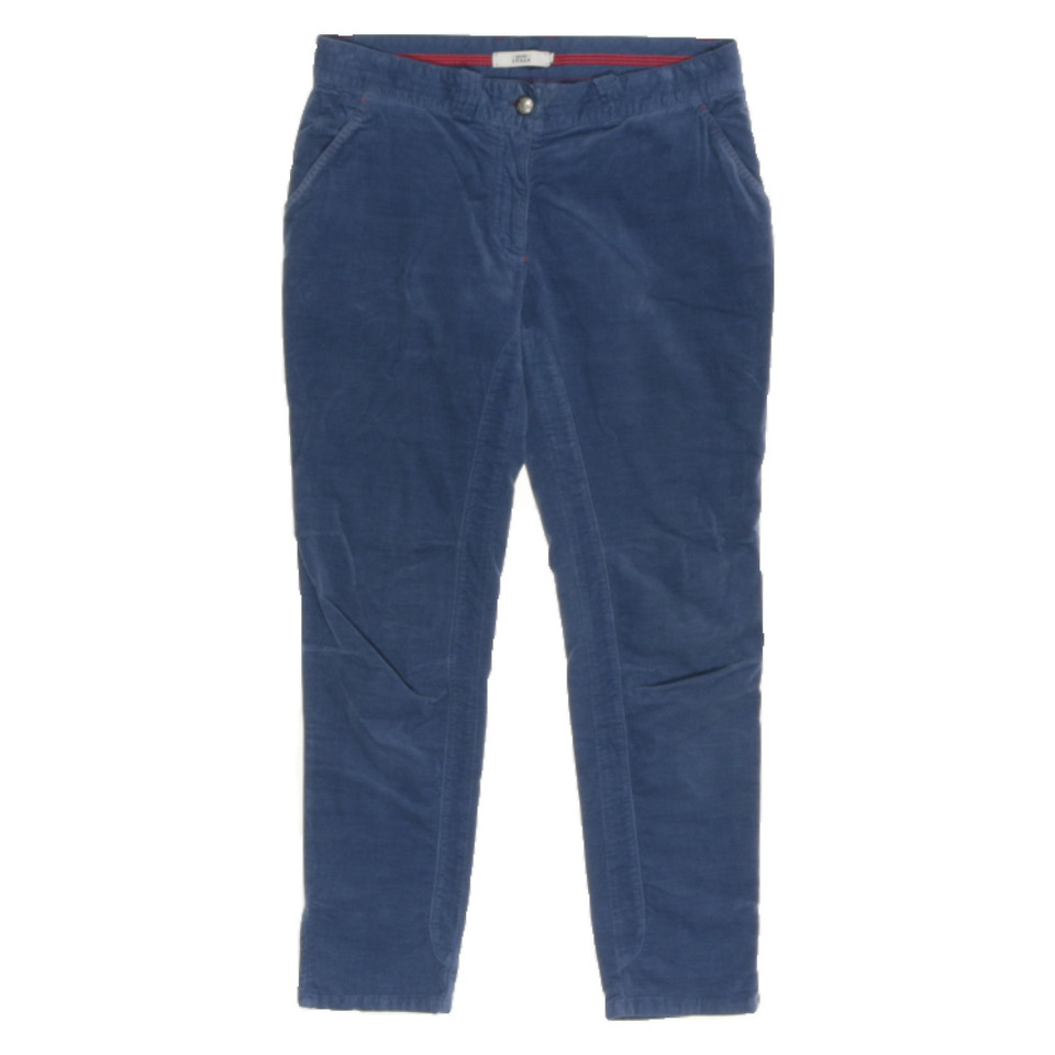 0039 Italy Trousers Cotton in Blue