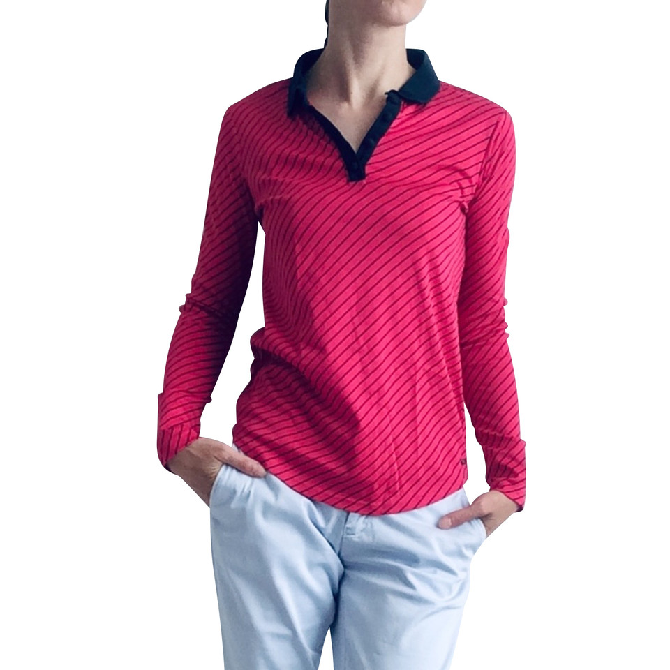 Lacoste Top Cotton in Pink