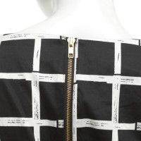 French Connection Dress in black and white