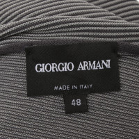Giorgio Armani Gebreid shirt met streeppatroon