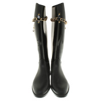 Moschino Love Rubber boots in black