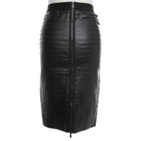 Bcbg Max Azria Artificial leather skirt in black