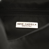 René Caovilla Handtasche in Schwarz