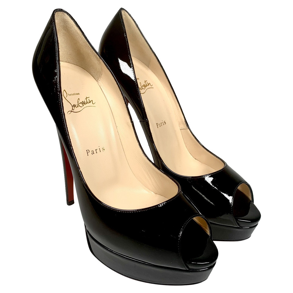 Christian Louboutin Pumps/Peeptoes Patent leather in Black