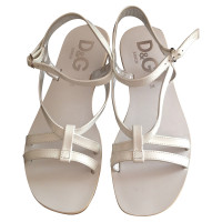 Dolce & Gabbana Sandalen in het wit