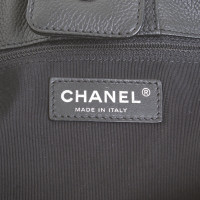 Chanel Cerf Leer in Zwart