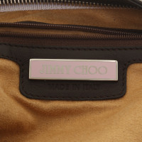 Jimmy Choo Smooth and suede handbag