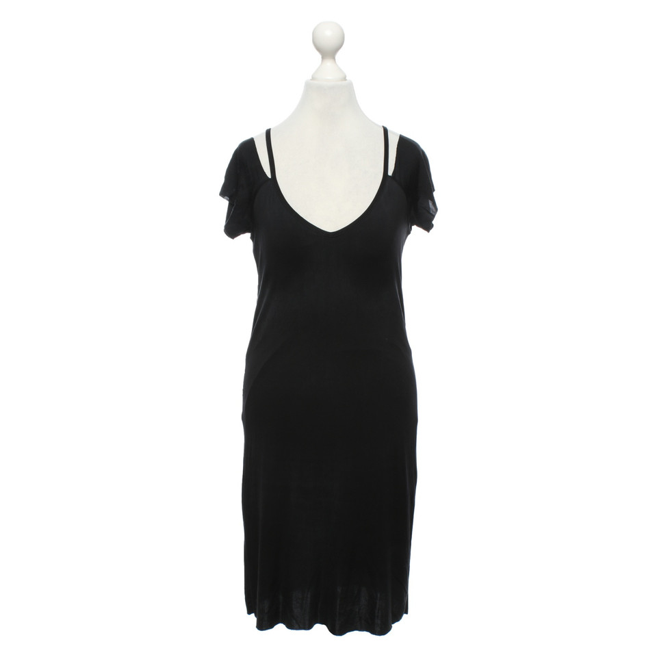 All Saints Dress Jersey in Black