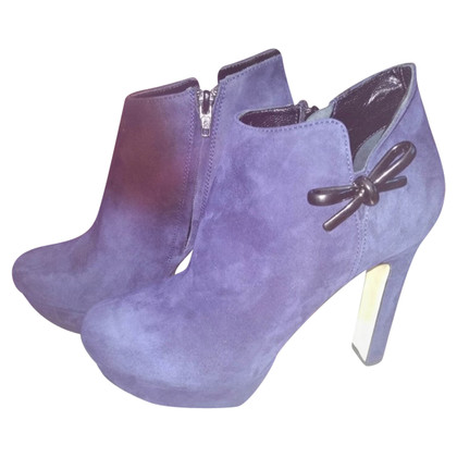 Twin Set Simona Barbieri Ankle boots Leather in Blue