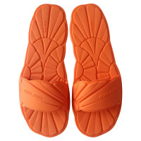 Miu Miu Sandals in Orange