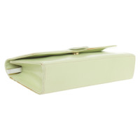 Rena Lange clutch in lime green