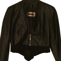 Plein Sud Jacket/Coat Leather in Black