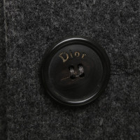 Christian Dior Doubleface-Mantel mit Hahnentritt