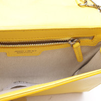 Jimmy Choo Shoulder bag Leather in Yellow