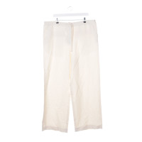 The Row Trousers Silk in White